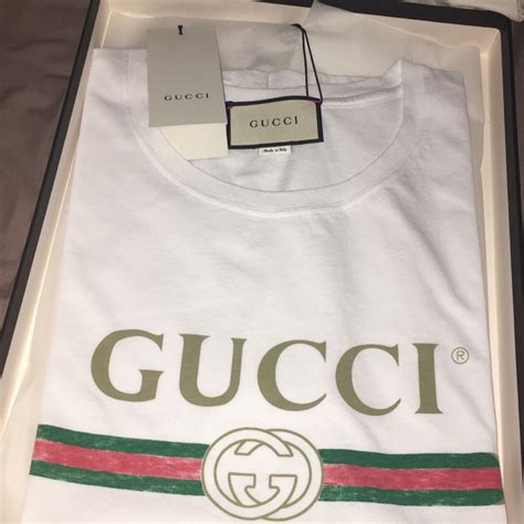 high quality replica gucci shirts|authentic gucci tag.